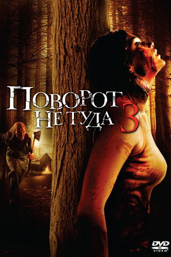 Поворот не туда 3 (2009) — постер