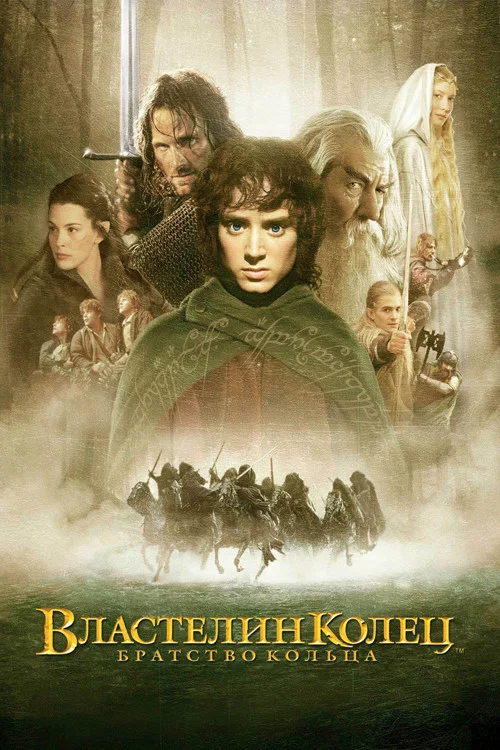 Властелин колец: братство кольца (2001) — постер